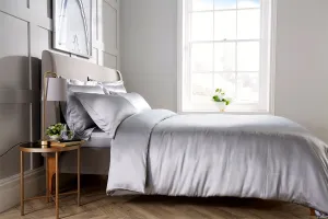 100% Silk Duvet Cover Grey