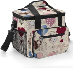 22.5L Waterproof Soft Cooler BagInsulated Lunch Box for Camping Fishing Beach Road Trips