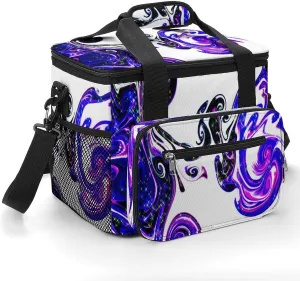 22.5L Waterproof Soft Cooler BagInsulated Lunch Box for Camping Fishing Beach Road Trips