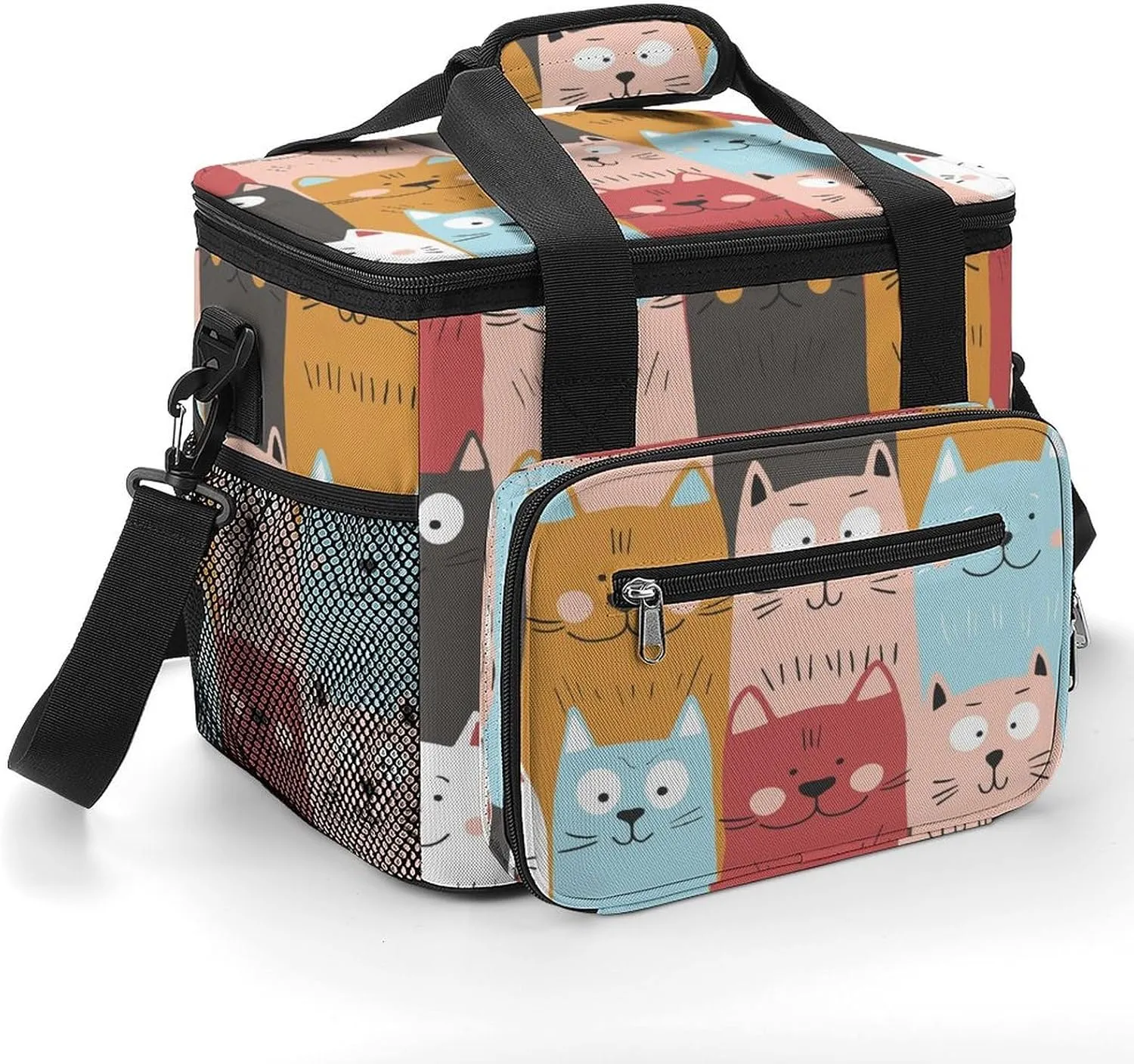 22.5L Waterproof Soft Cooler BagInsulated Lunch Box for Camping Fishing Beach Road Trips