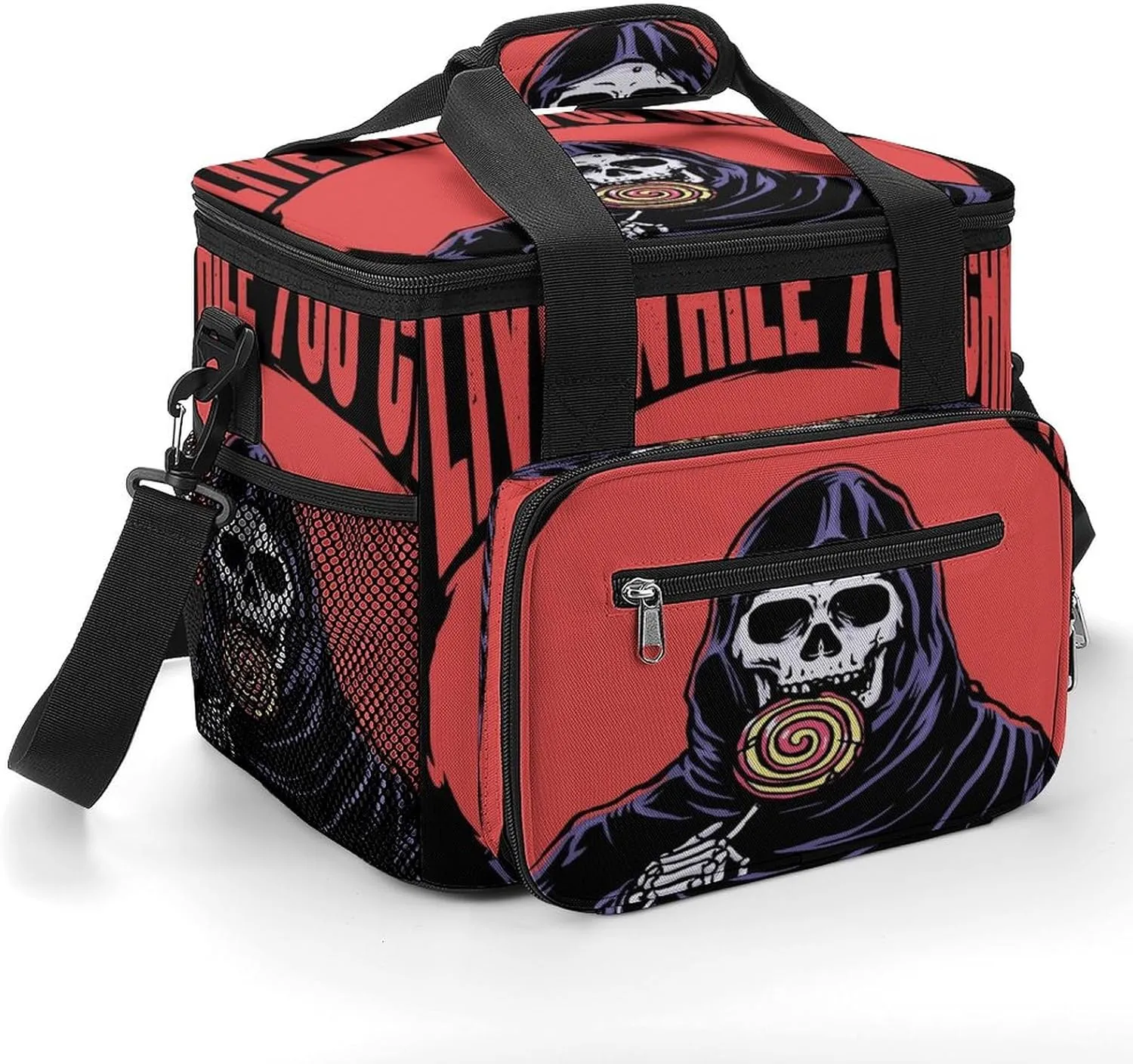 22.5L Waterproof Soft Cooler BagInsulated Lunch Box for Camping Fishing Beach Road Trips