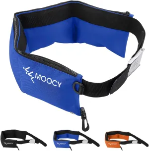 4 Pocket Zippered Scuba Weight Belt-Diving Weight Belt with Release Buckle-fit for Waist 30" to 50"