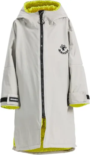 4Monster Swim Parka with Hood,Quick-dry Wetsuit Changing Robe Waterproof,Warm Coat Surf Poncho for Water Sport, Beach&Pool
