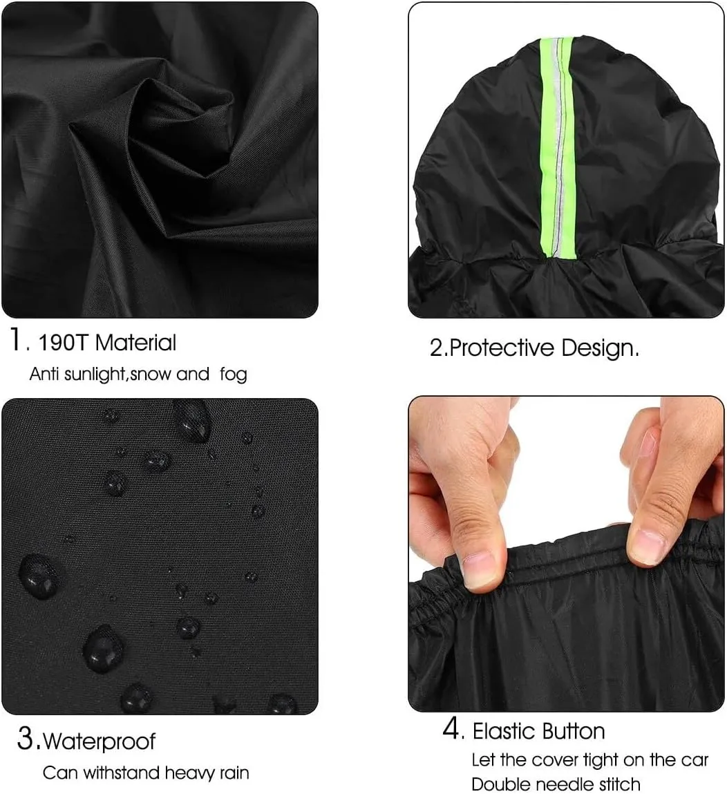 5-Layer All-Weather Waterproof Light-Weight Car Cover for Acura RL.Full Car Cover Outdoor Waterproof Sun Rain Snow Hail Protection,with a Free Storage Bag (Black 2005-2008)