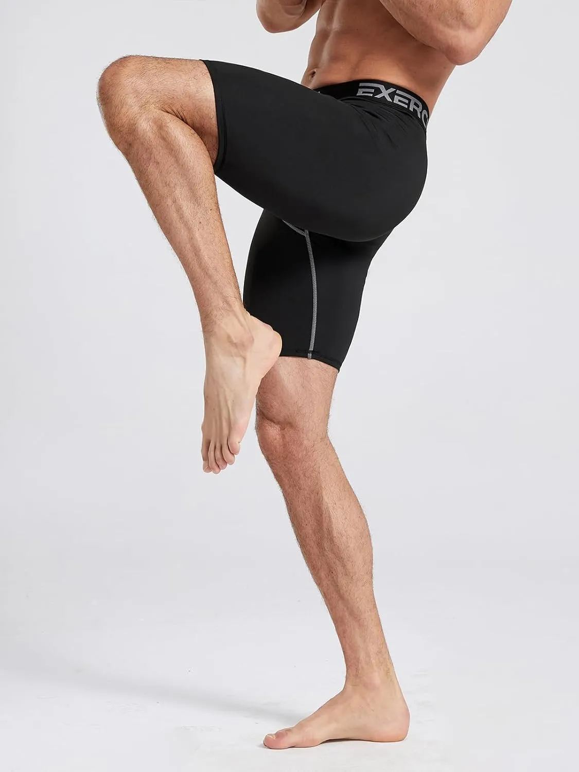 5 Pack Compression Shorts Men Compression Underwear for Men Athletic Mens Spandex Baselayer,Running,Workout