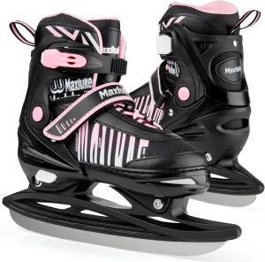 Adjustable Ice Skates for Kids, Boys Ice Hockey Skates for Girls, Toddler, Youth Iceskates with Large Skate Bag, Soft and Comfortable Lining Ice Skating Shoes for Outdoor and Rink