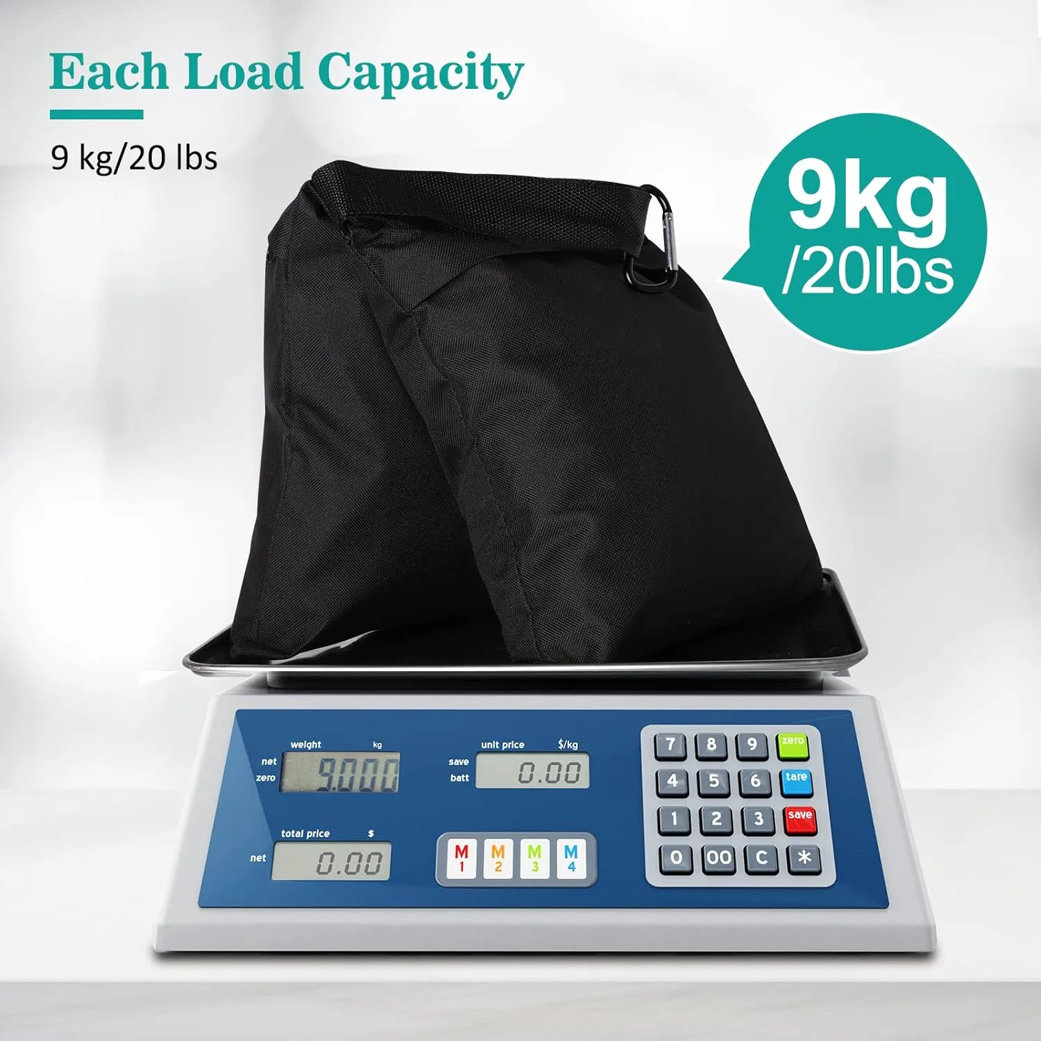 Aimosen 12 Packs Sandbags Weight Bags for Light Stand Photography Video Support, Heavy Duty Saddlebags for Backdrop Stand, Photo Tripod, Canopy, Pop up Tent, Umbrella Base, Fishing Chair, Wedding Shed