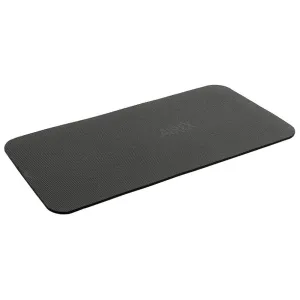 AIREX Fitline 100 Premium Exercise Mat - Home Workout Mat for Rehabilitation, Strength Training, Water Aerobics, Exercise, Fitness, Home Workouts 39" x 20", Charcoal, Without Hanging Grommets