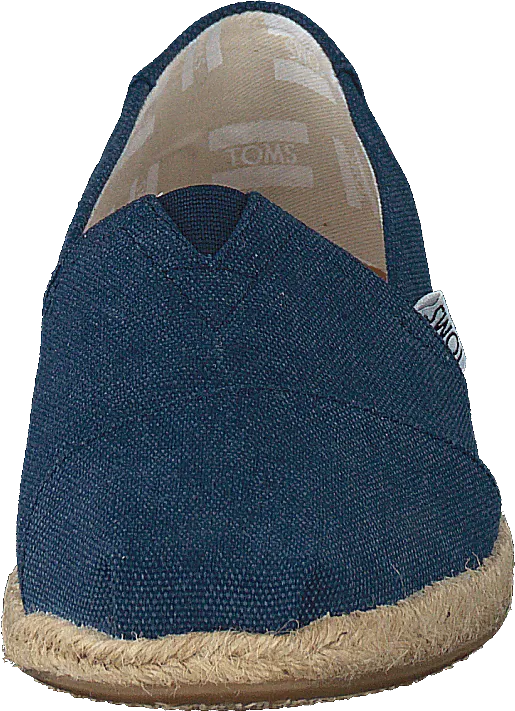 Alpargata Navy Washed Canvas Rope Sole