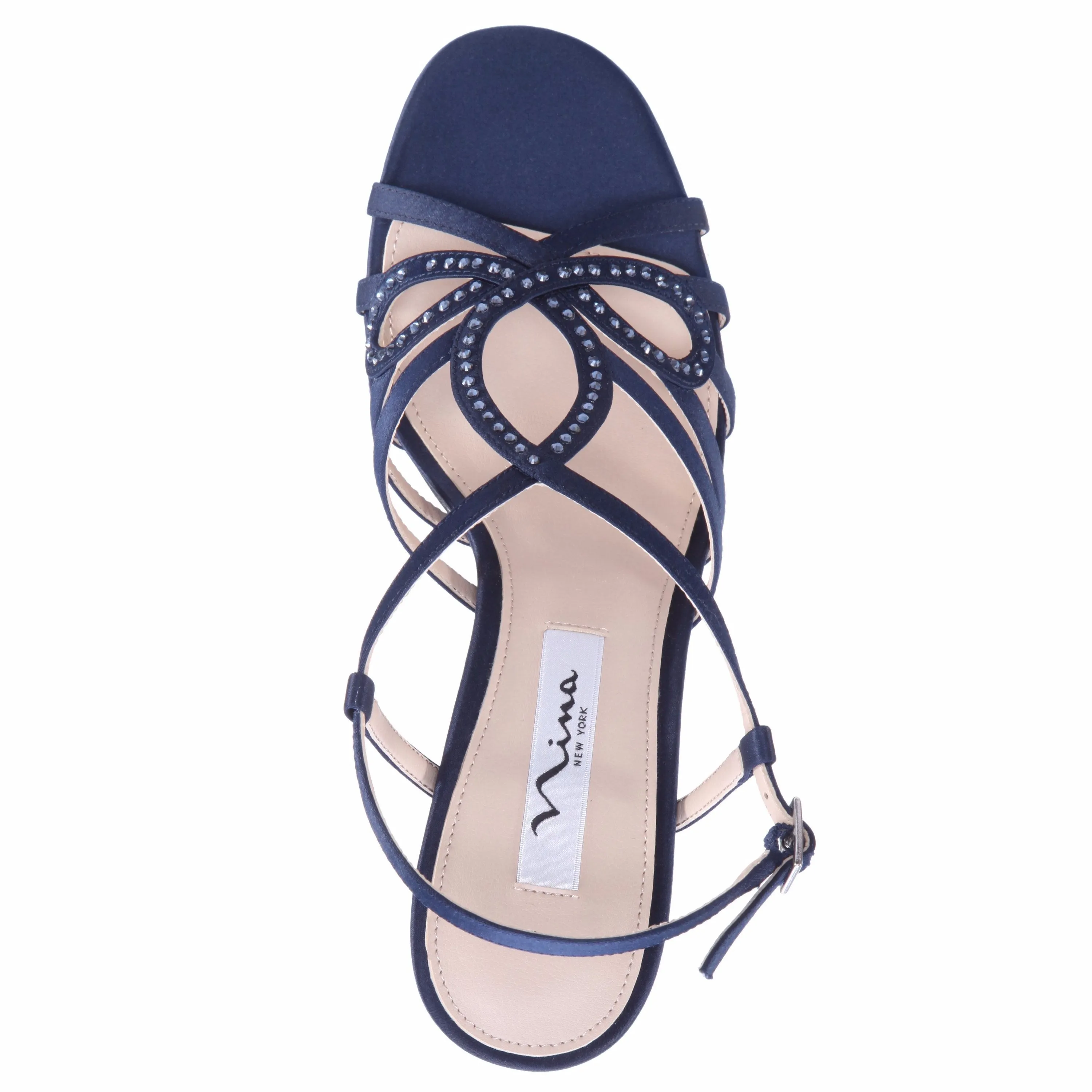 AMABEL-NEW NAVY SATIN