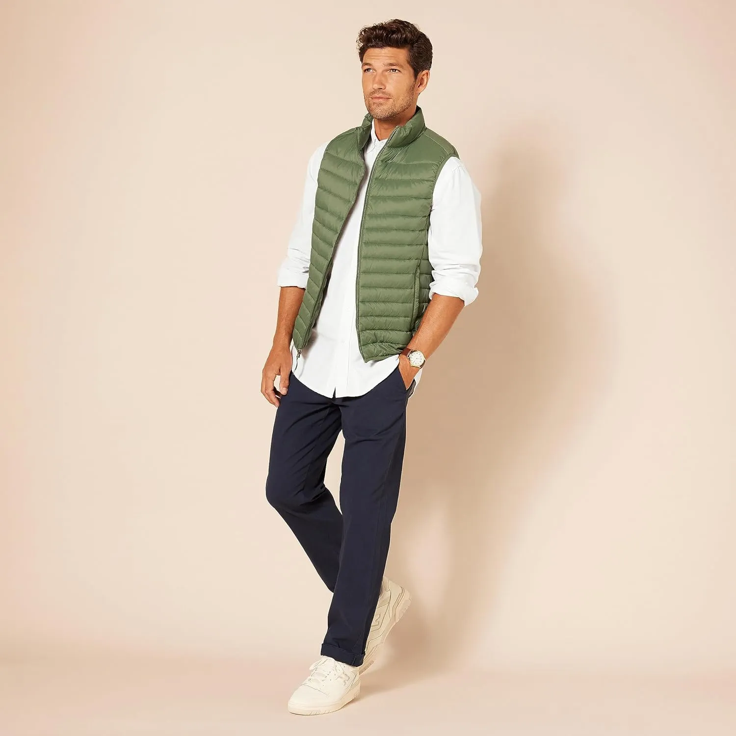 Amazon Essentials Men's Regular-Fit Long Sleeve Oxford Shirt