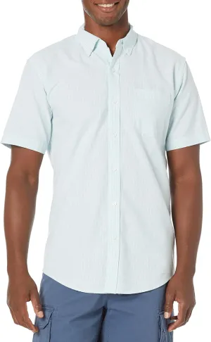 Amazon Essentials Oxford Shirts for Men - Regular-Fit, Short-Sleeve