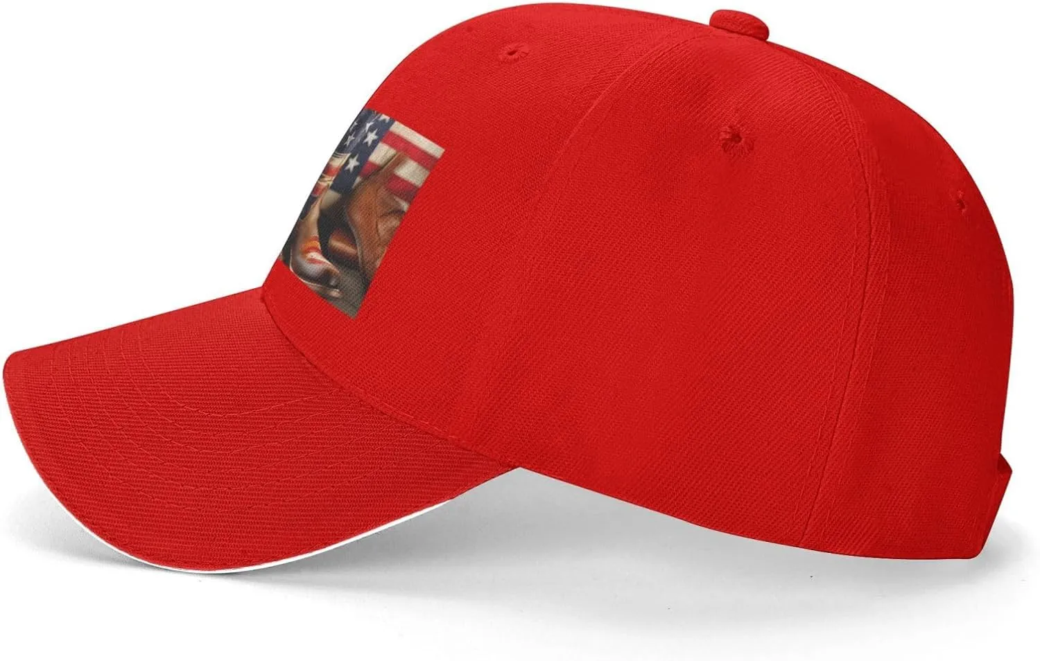 American Flag with Cowboy Boots Print Stylish Baseball Cap for Men,Golf Hat with Adjustable Back,Perfect Accessories for Men
