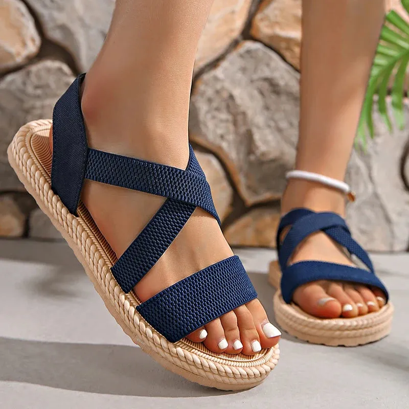 AMORA STRETCH SANDALS