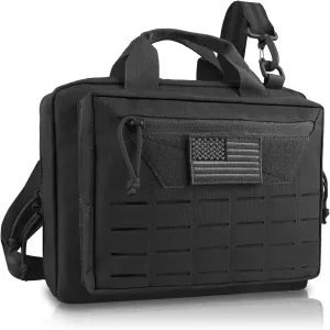 AMYIPO Tactical Pistol Case Hunting Shooting Range Bag Soft Handgun Case Tactical Gun Range Bag
