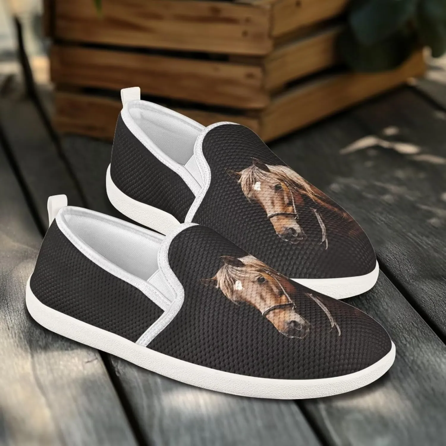 Animal Pattern Walking Shoes for Women Comfort Fashion Casual Sneakers Lightweight Soft Mesh Flat Breathable Workout Wide Width