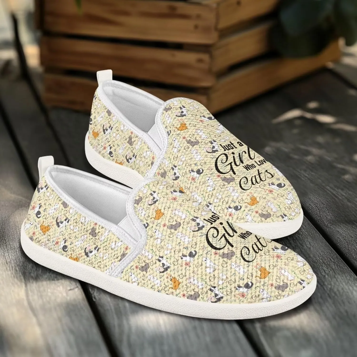 Animal Print Running Shoes | Flats for Women | Tennis Shoes | Slip Resistant Work Shoes