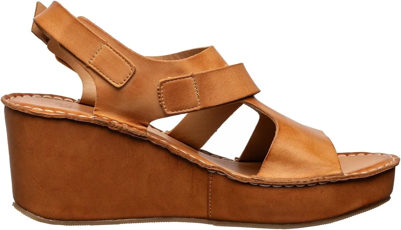 Antelope Women's Wallis Leather Wedge Sandals