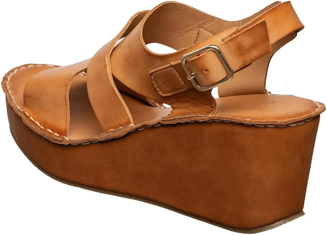 Antelope Women's Wallis Leather Wedge Sandals