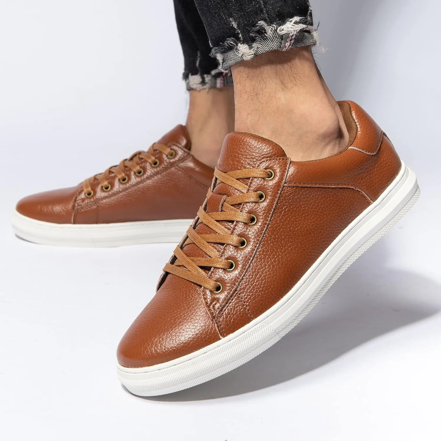 Arkbird Mens Fashion Sneakers Classic Casual Shoes Stylish Lace-up Oxford Shoes for Men