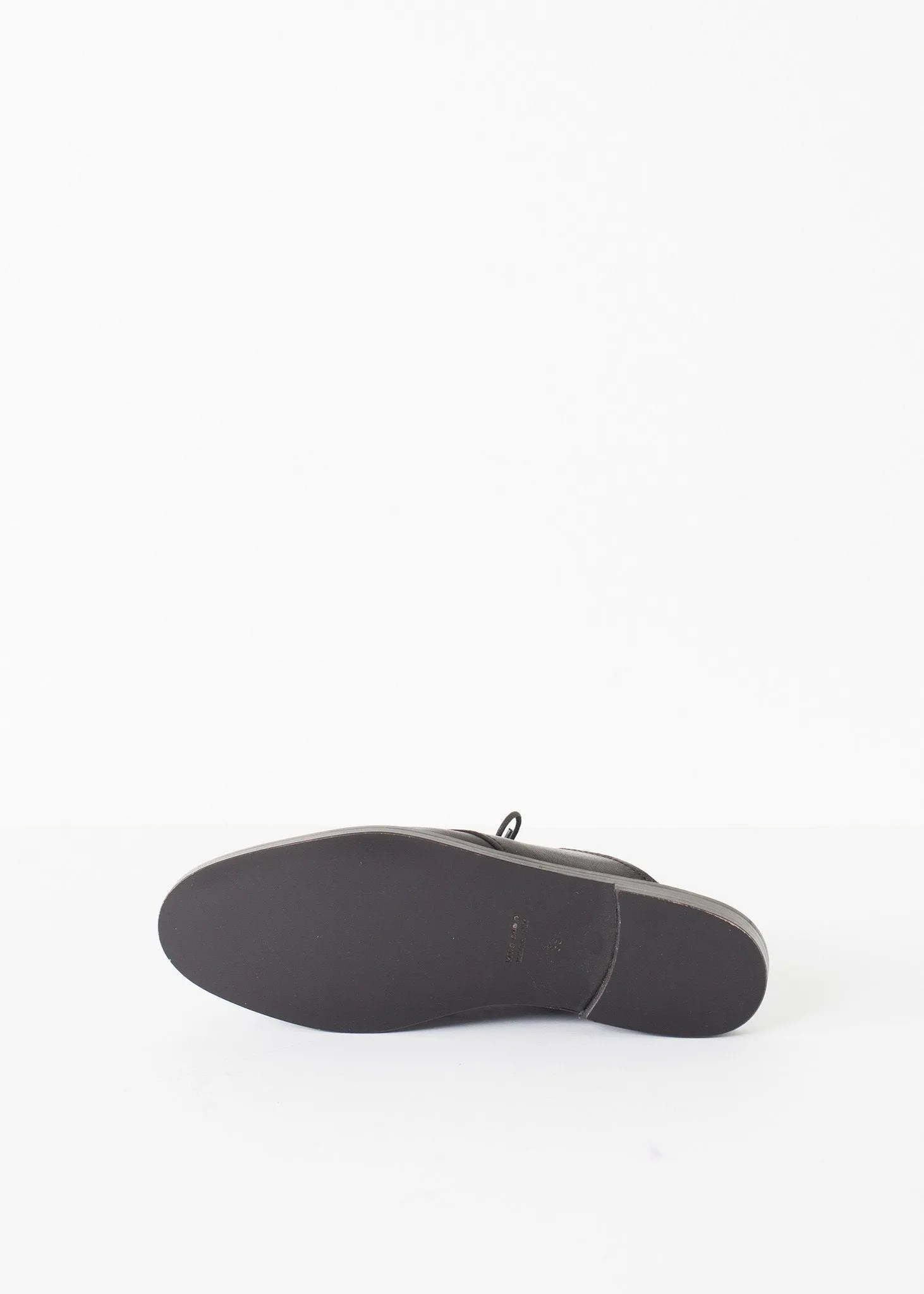 Backless Oxford Attractive in Refined Black
