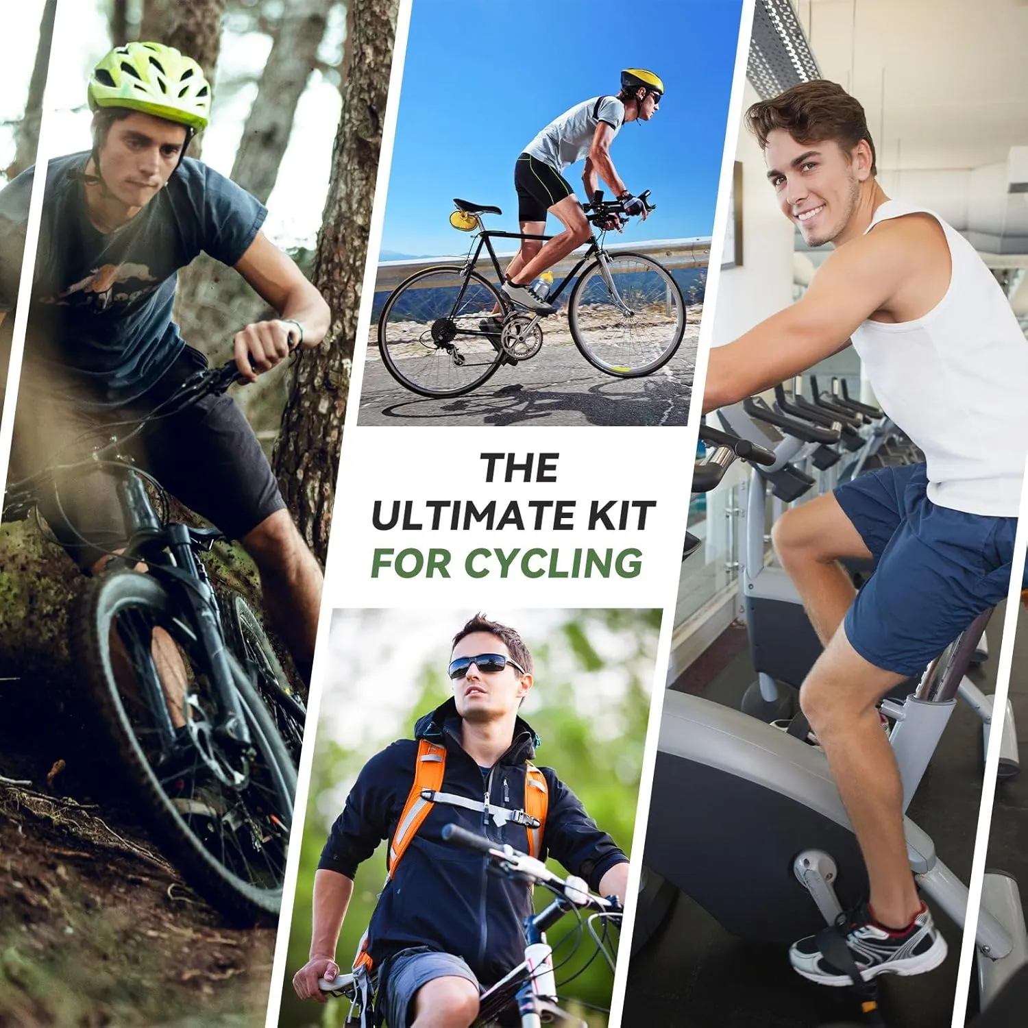 baleaf Men's 3D Padded Bike Shorts Cycling Underwear MTB Liner
