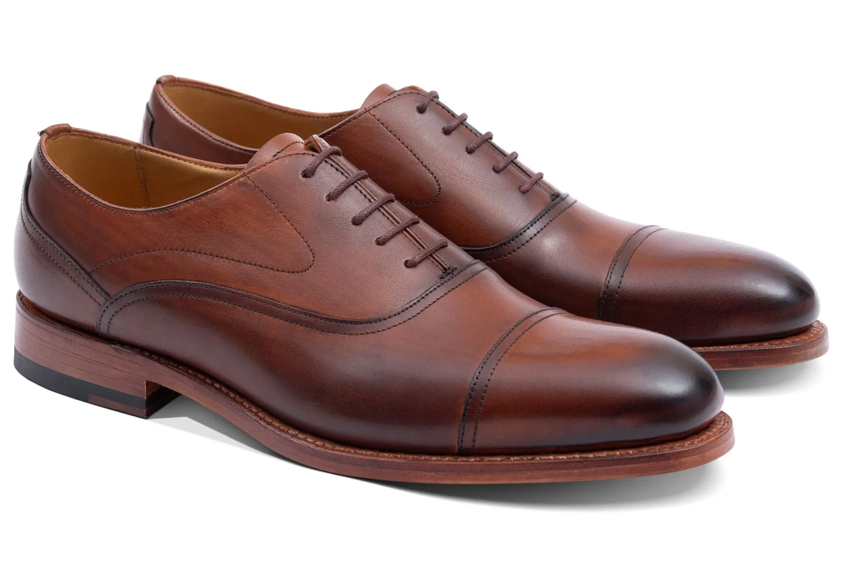 Barker Cherwell - Hand Brushed Brown - 10F