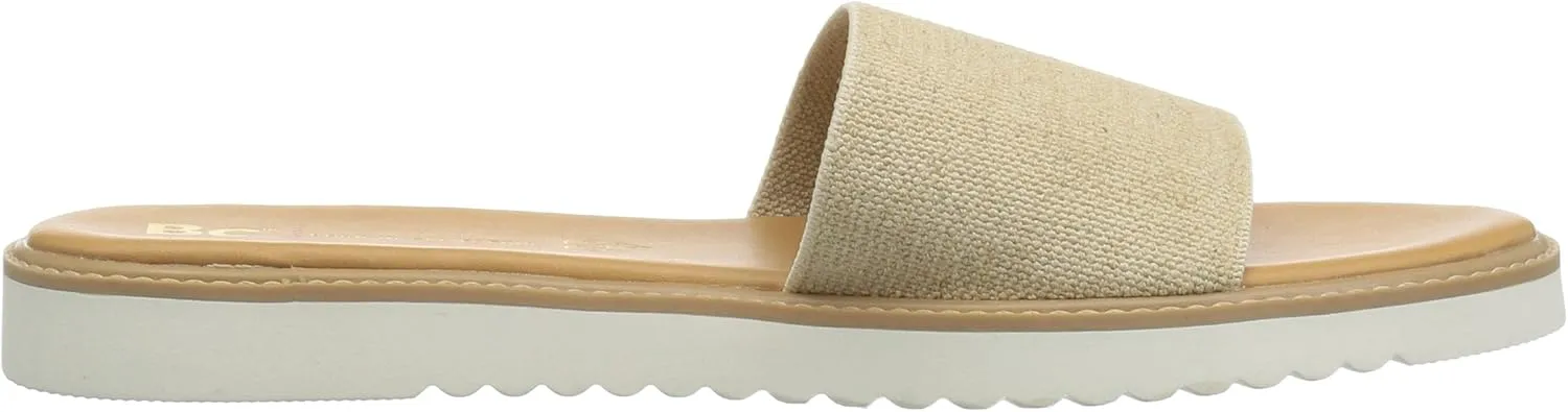 BC Footwear Women's Cotton Candy Low Top Canvas Sandal