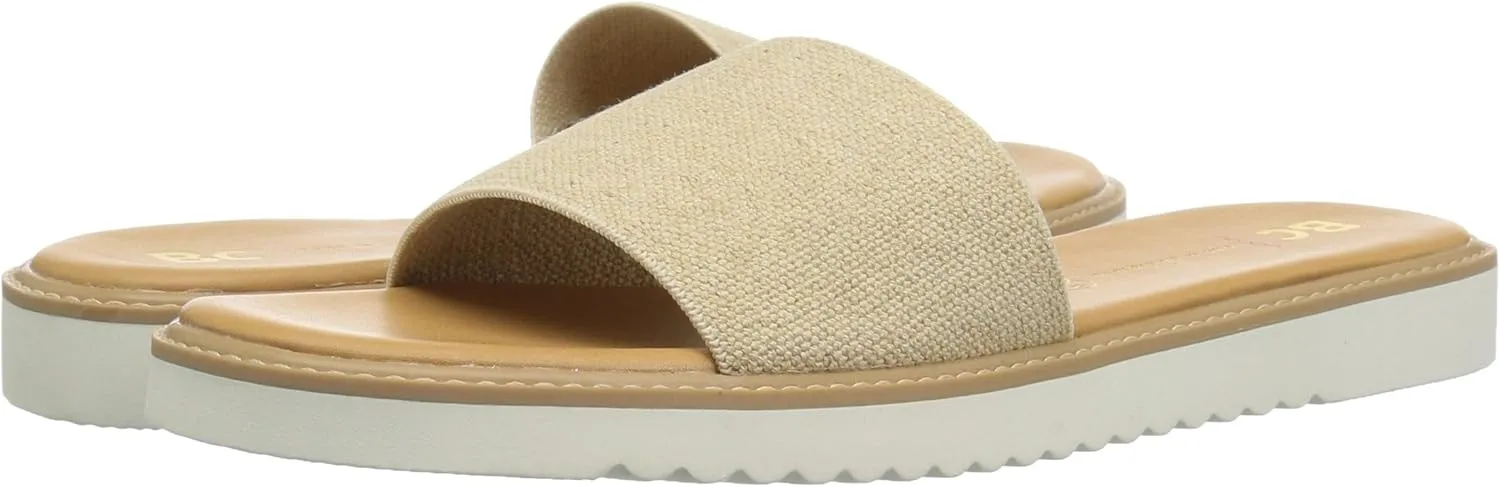 BC Footwear Women's Cotton Candy Low Top Canvas Sandal