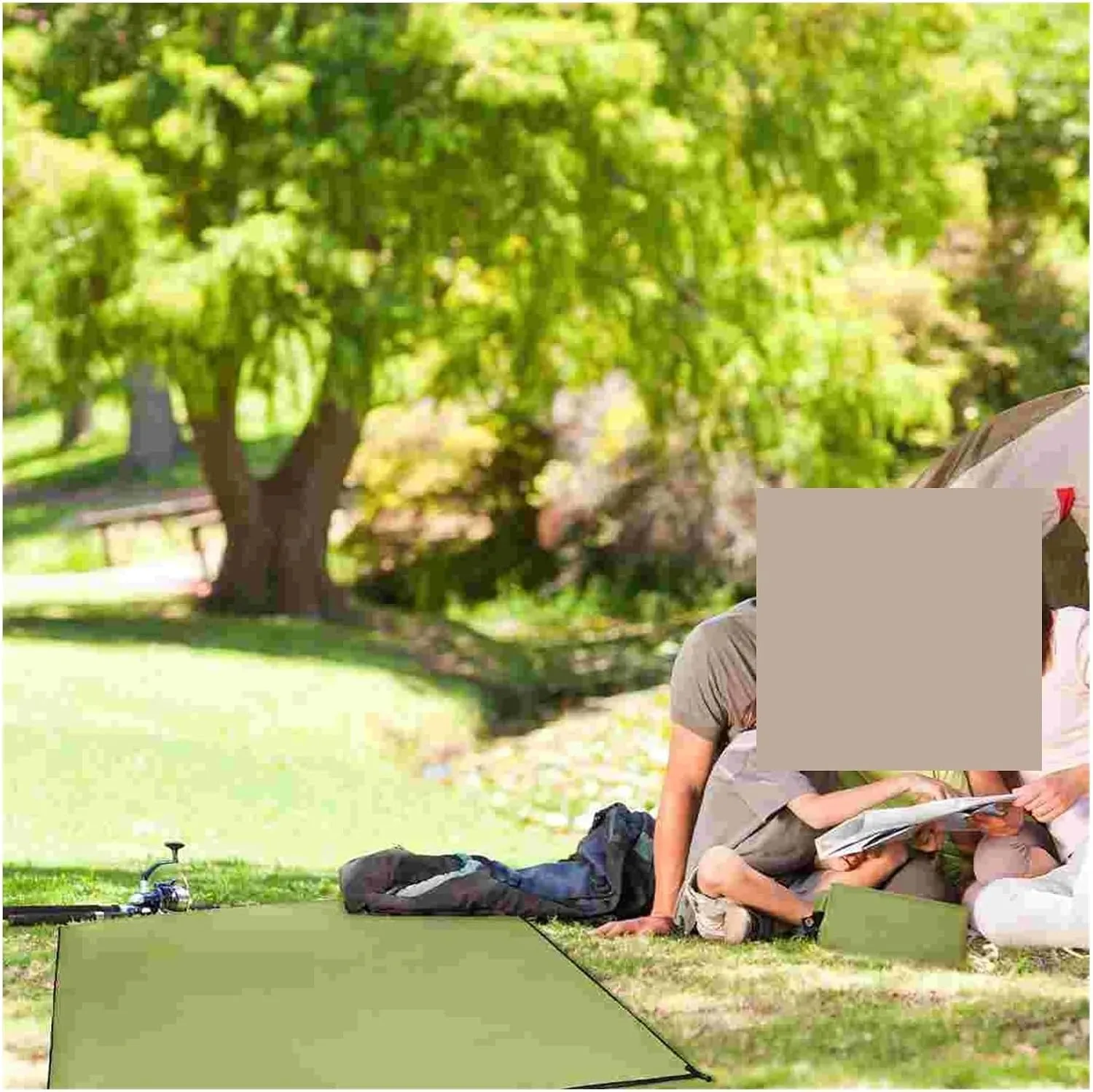 Beach Mat Outdoor Camping Beach Mat Ground -Proof Tent Portable Blanket Oxford Cloth Pad Fashionable (Size : 150X100X0.1cm)