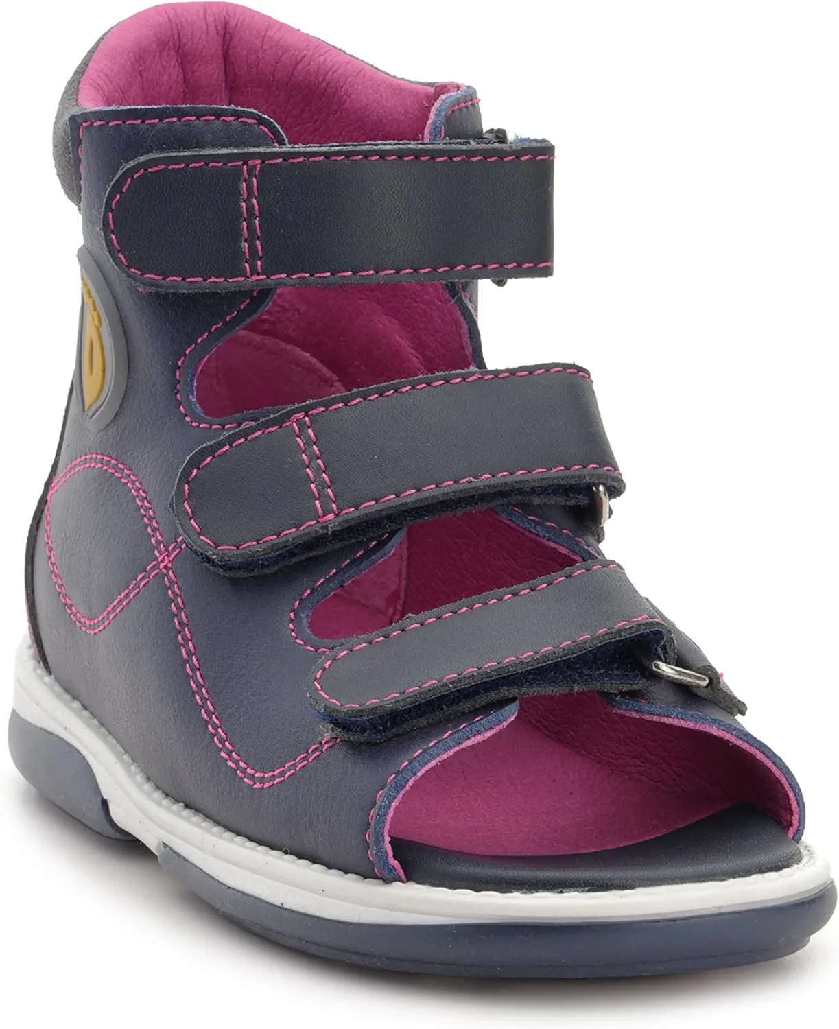 Betti Corrective Orthopedic High-Top AFO-Like Microfiber Sandal