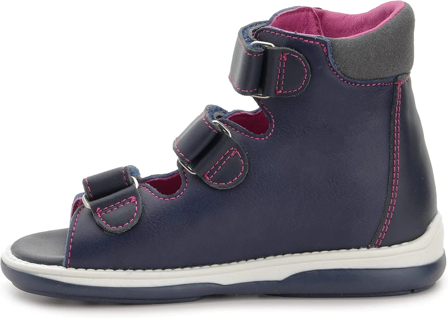 Betti Corrective Orthopedic High-Top AFO-Like Microfiber Sandal