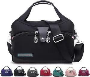 Blaciokamith handbag, Blaciokamith - soft edged lightweight and stylish multi pocket fashionable waterproof handbag