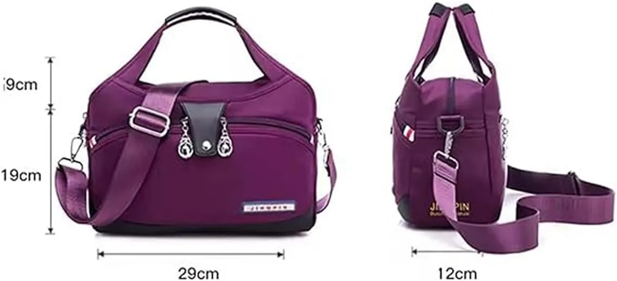 Blaciokamith handbag, Blaciokamith - soft edged lightweight and stylish multi pocket fashionable waterproof handbag
