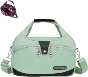 Blaciokamith Soft Side Lightweight Underseat Tote Bag, Simple Waterproof Multi-pocket Lightweight Underseat Tote Bag