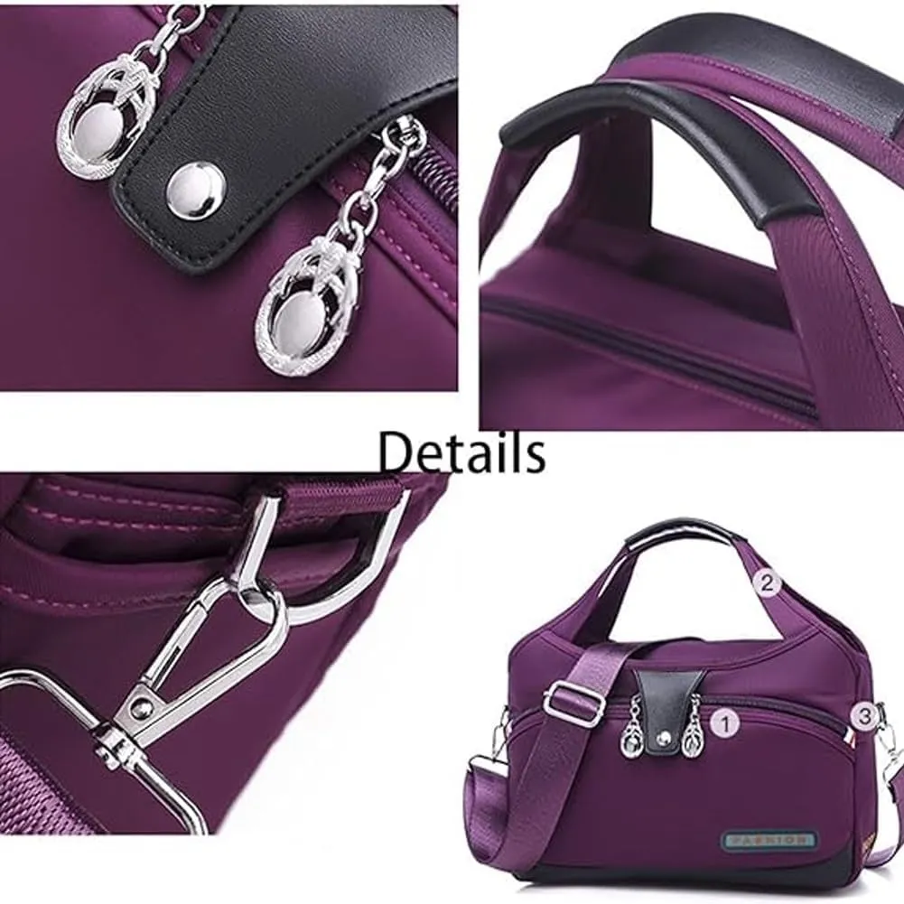 Blaciokamith Soft Side Lightweight Underseat Tote Bag, Simple Waterproof Multi-pocket Lightweight Underseat Tote Bag
