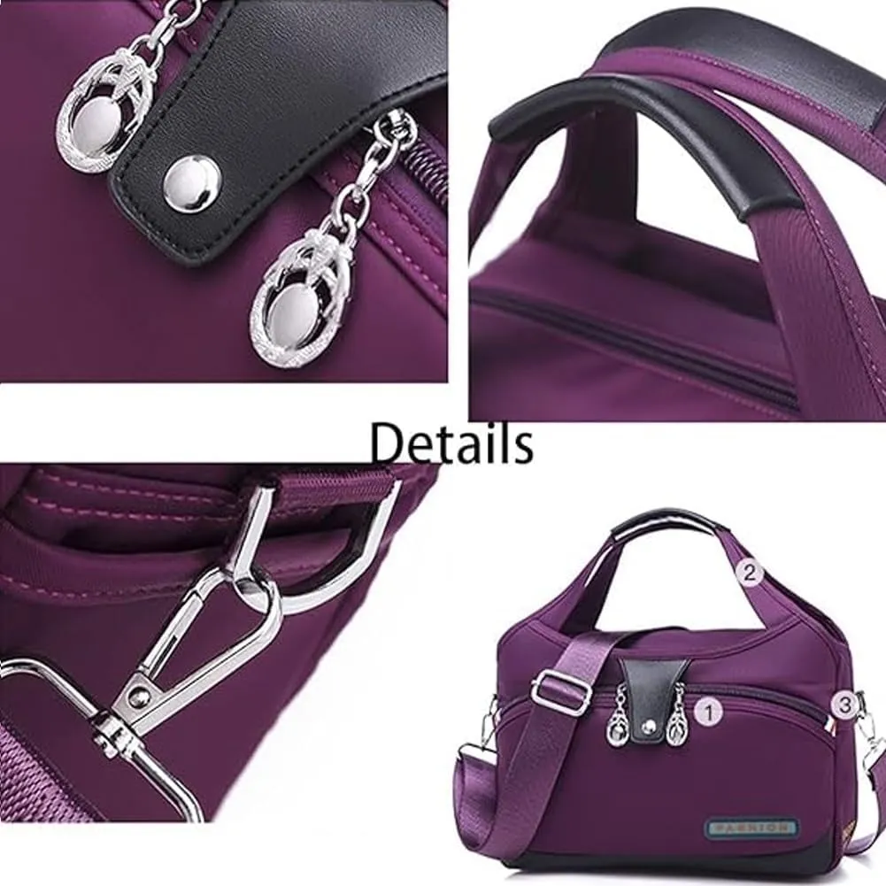 Blaciokamith Soft Side Lightweight Underseat Tote Bag, Simple Waterproof Multi-pocket Lightweight Underseat Tote Bag