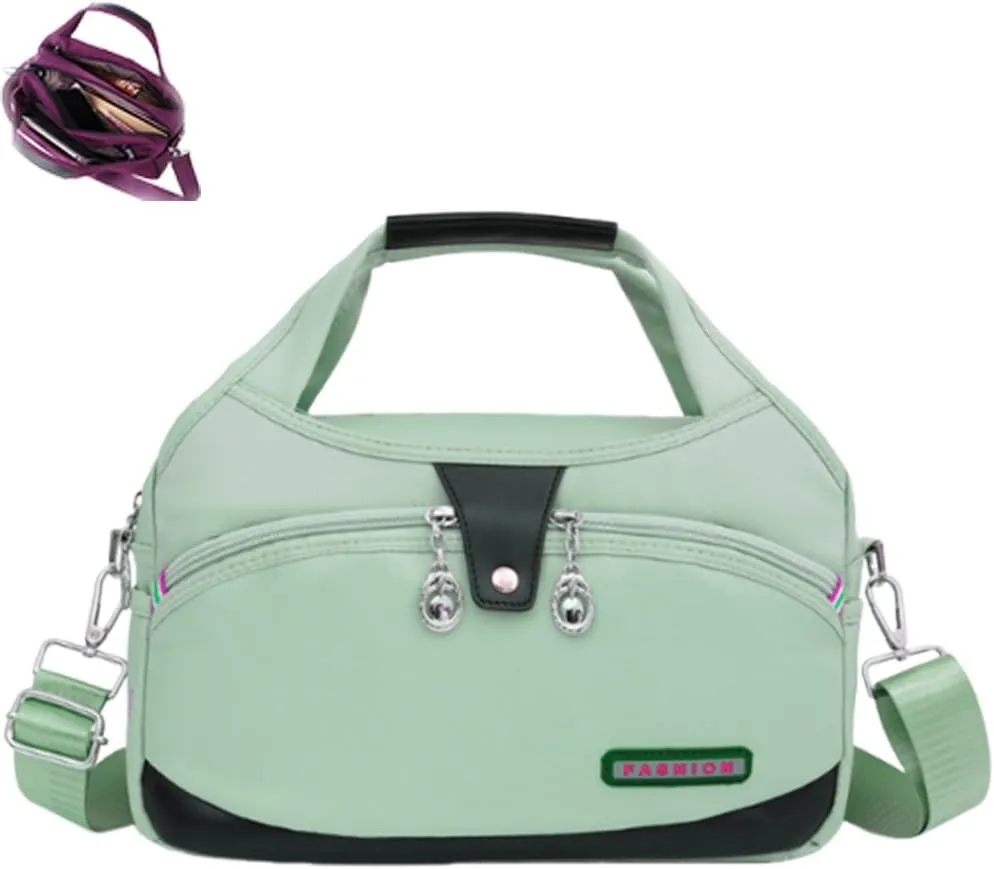 Blaciokamith Soft Side Lightweight Underseat Tote Bag, Simple Waterproof Multi-pocket Lightweight Underseat Tote Bag