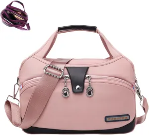 Blaciokamith Soft Side Lightweight Underseat Tote Bag, Simple Waterproof Multi-pocket Lightweight Underseat Tote Bag