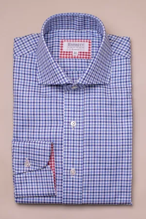 Blue Gingham Oxford Shirt