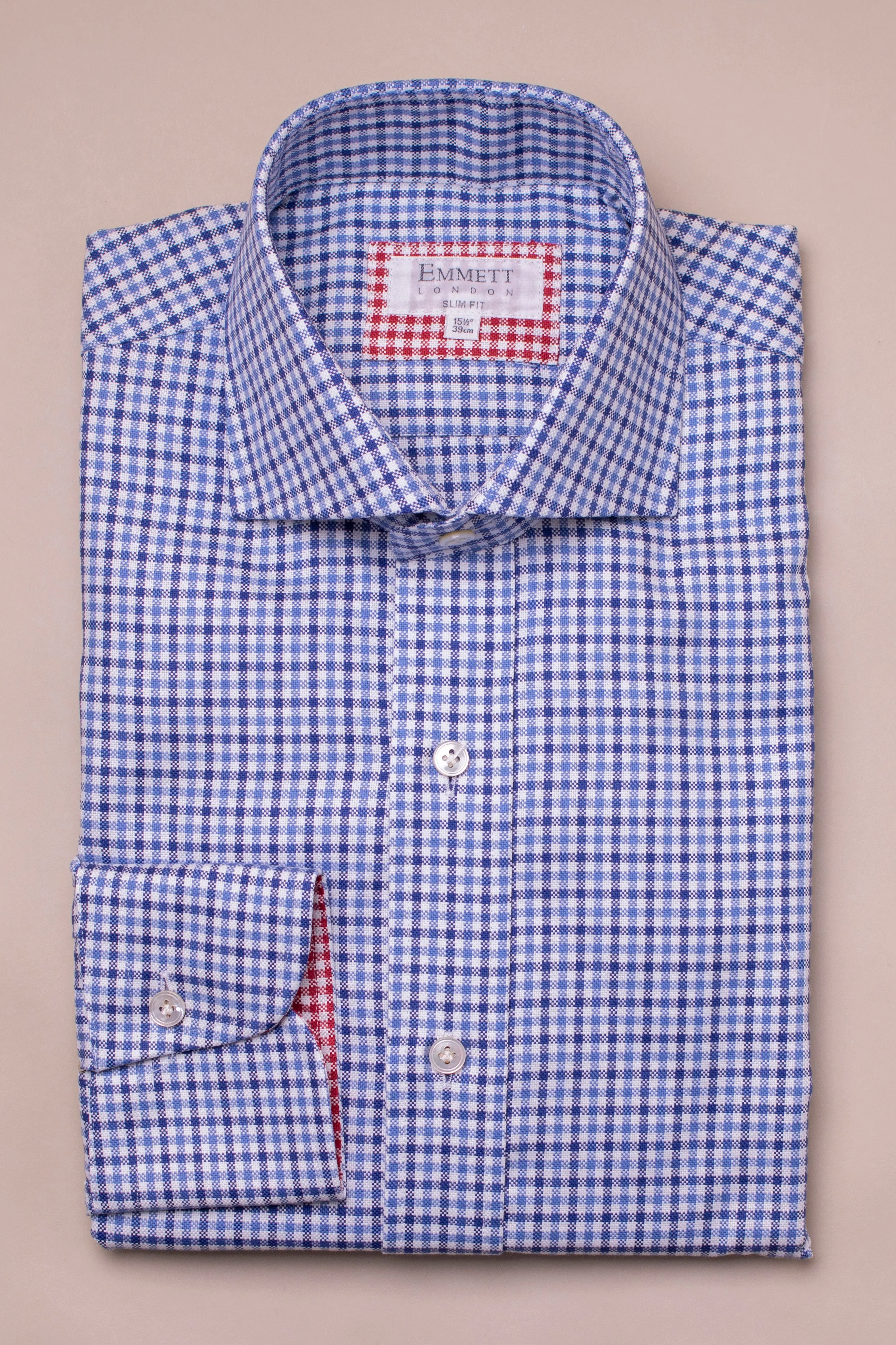 Blue Gingham Oxford Shirt