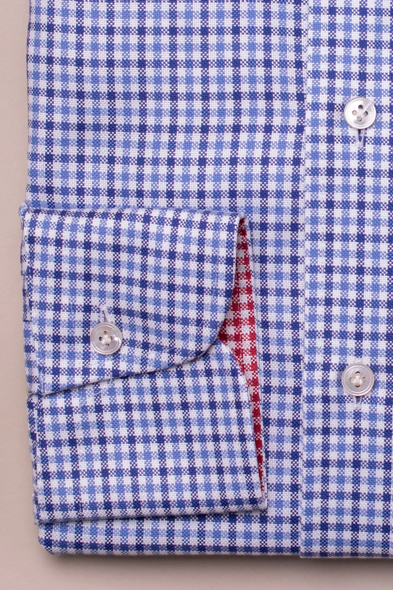 Blue Gingham Oxford Shirt