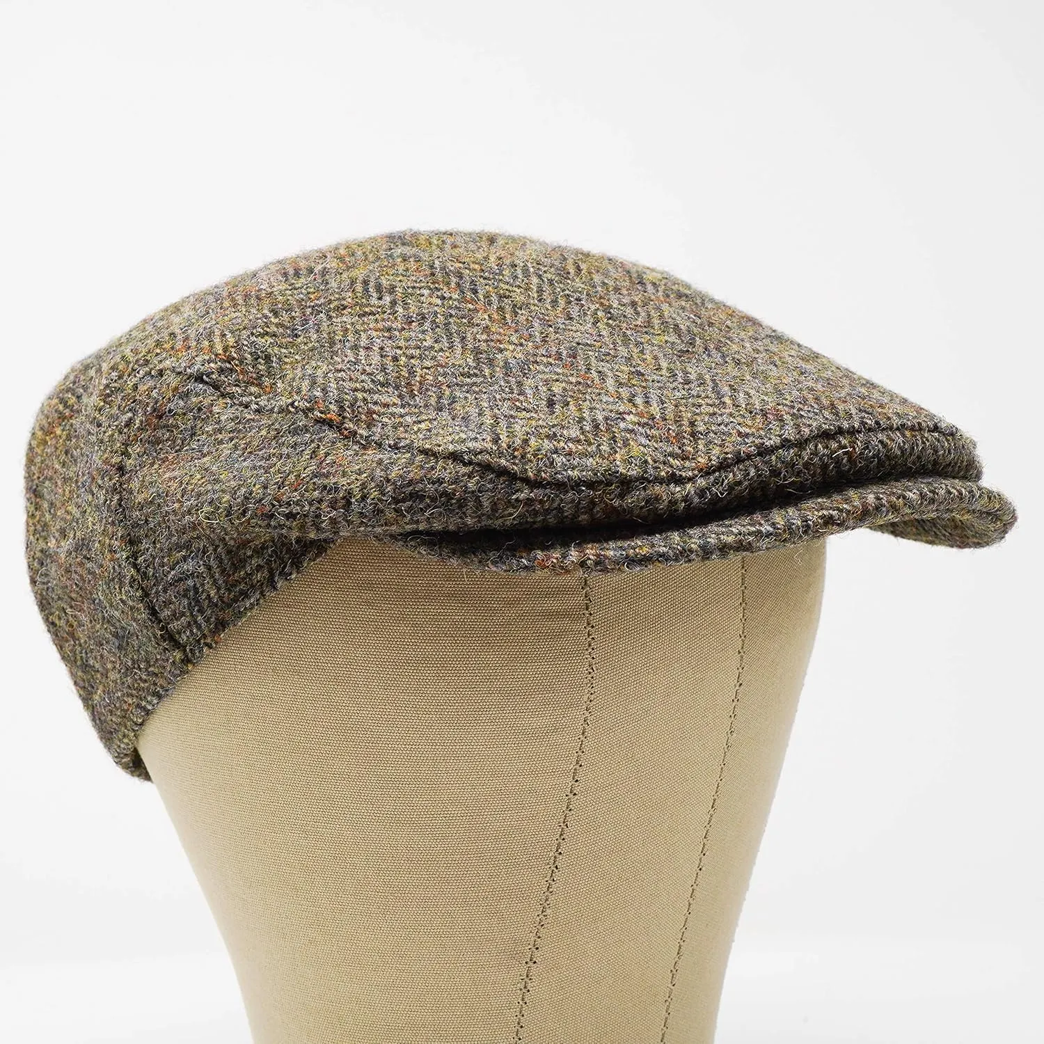 Borges & Scott Nevis Flat Cap - 100% Handwoven Wool – Harris Tweed – Water Resistant