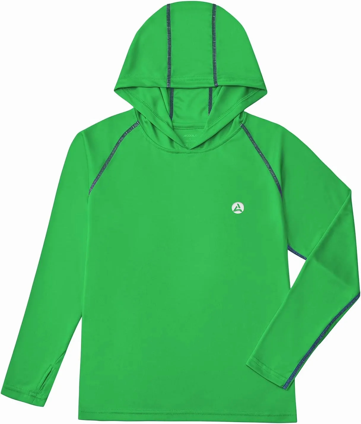 Boys Grils Long Sleeve Sun Shirts UPF50  Hoodie Thumbhole Rash Guard Quick Dry Atheltic Hiking Workout Water Playing