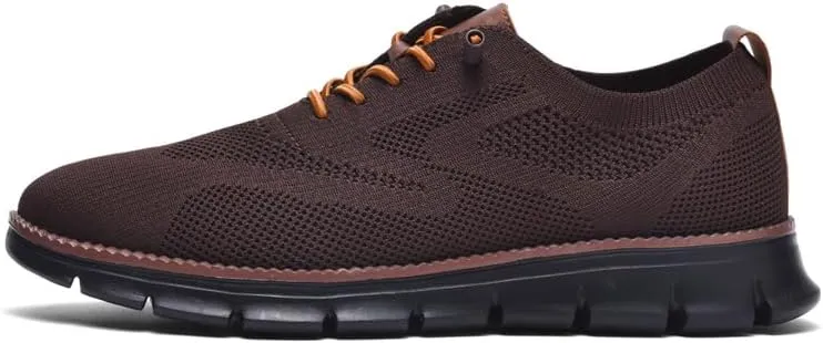 Breeze Shoes for Men Lightweight Casual Fashion Walking Shoes Comfortable Oxford Mens Business Classic Urban Dress