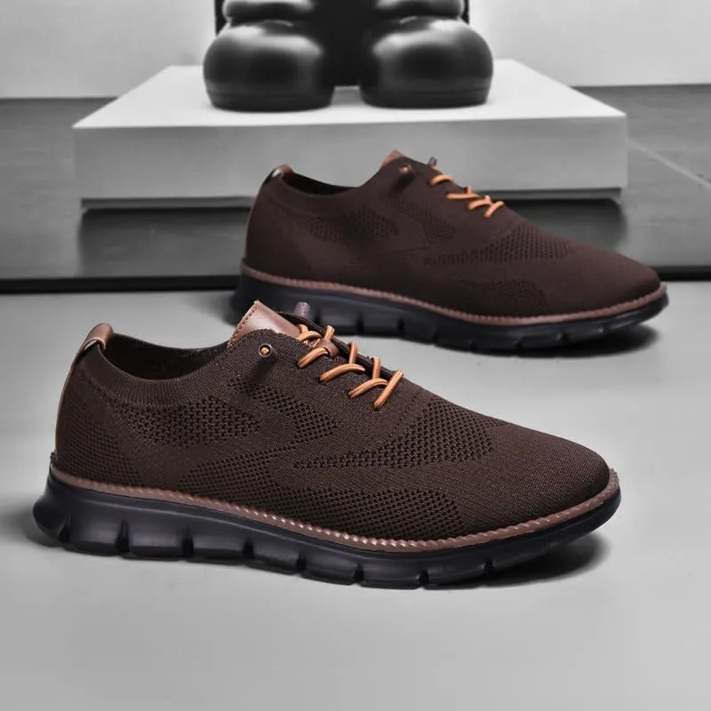 Breeze Shoes for Men Lightweight Casual Fashion Walking Shoes Comfortable Oxford Mens Business Classic Urban Dress