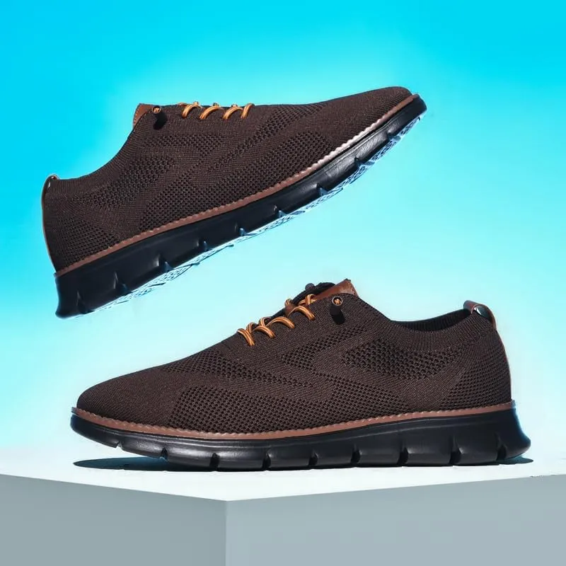 Breeze Shoes for Men Lightweight Casual Fashion Walking Shoes Comfortable Oxford Mens Business Classic Urban Dress