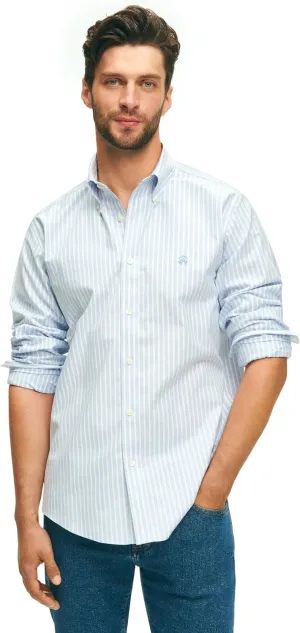 Brooks Brothers Men's Oxford Long Sleeve Sport Shirt