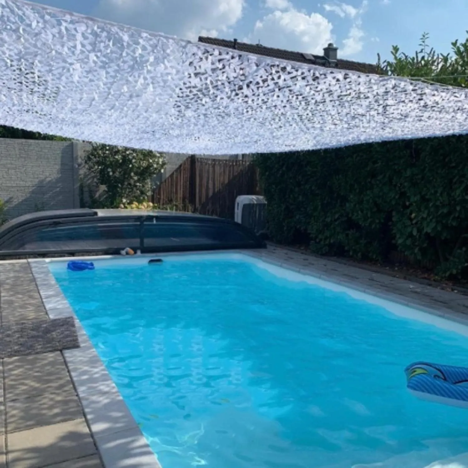 Camouflage Netting,Snow camo net Cover,Reinforced Military Camouflage net,Outdoor Camping Tents,Party Decorations,car coverings,Privacy Sun Protection net,White-3x11m/9.8x36.1ft