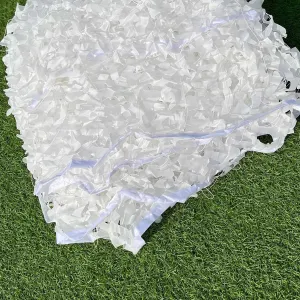 Camouflage Netting,Snow camo net Cover,Reinforced Military Camouflage net,Outdoor Camping Tents,Party Decorations,car coverings,Privacy Sun Protection net,White-3x11m/9.8x36.1ft